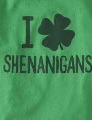 Baby And Toddler Boys St. Patrick's Day Shenanigans Graphic Tee