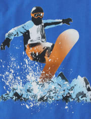 Boys Snowboard Graphic Tee