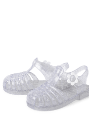 Toddler Girls Glitter Jelly Sandals