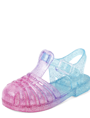 Toddler Girls Glitter Jelly Sandals