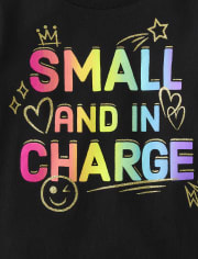 Paquete de 2 camisetas con estampado Sassy para bebés y niñas pequeñas