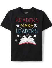 Camiseta gráfica de lectores unisex para niños