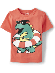 Baby And Toddler Boys Dino Graphic Tee