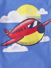 Baby And Toddler Boys Airplane Graphic Tee