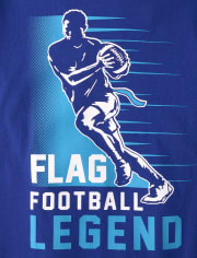 Boys Flag Football Graphic Tee