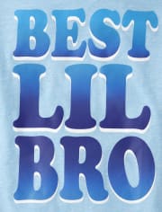 Camiseta con gráfico Lil Bro para niños