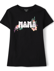 Camiseta gráfica para mujer mamá y yo mamá