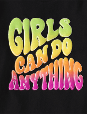 Girls Can Do Anything Graphic Tee