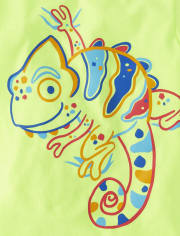 Baby And Toddler Boys Chameleon Graphic Tee