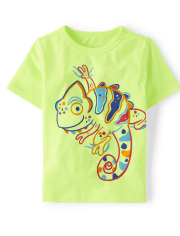 Baby And Toddler Boys Chameleon Graphic Tee