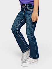 Baby And Toddler Girls Bootcut Jeans