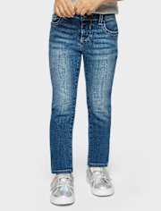 Jeans skinny pour bébés et petites filles