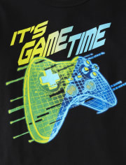 Camiseta gráfica Game Time para niños