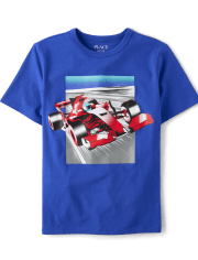 Boys Racecar Graphic Tee