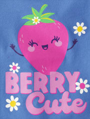 Bébé Et tout-petit, fille Berry Cute T-shirt imprimé