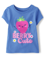 Bébé Et tout-petit, fille Berry Cute T-shirt imprimé