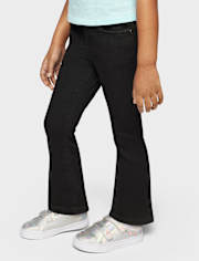 Baby And Toddler Girls Flare Jeans