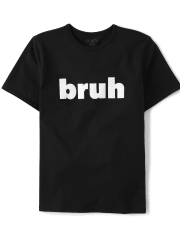 Boys Bruh Graphic Tee