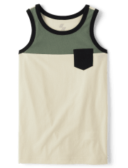 Boys Colorblock Tank Top