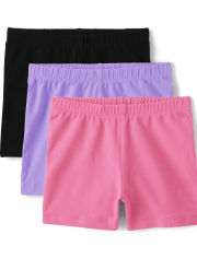 Girls Cartwheel Shorts 3-Pack