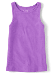 Girls Ribbed Tank Top