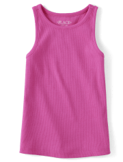 Girls Ribbed Tank Top