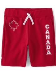 Short en tissu bouclette pour garçons Canada