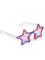 Toddler Girls Tie Dye Star Sunglasses