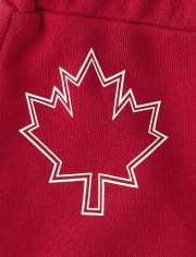 tout-petit Short Canada Tissu bouclette pour garçons
