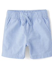 Niñitos Shorts tipo jogger texturizados sin cierres