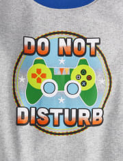 Pijama de algodón ajustado para niño Gamer
