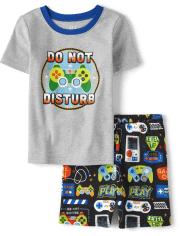 Boys Gamer Snug Fit Cotton Pajamas