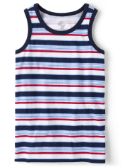 Boys Striped Tank Top