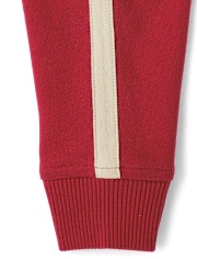 Baby And Toddler Boys Side Stripe French Terry Zip Up Hoodie