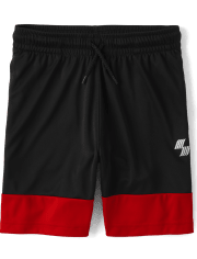 Boys Colorblock Performance Basketball Shorts