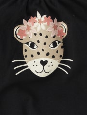 Baby Girls Leopard 4-Piece Playwear Set