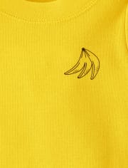 Baby Boys Banana Bodysuit 5-Pack