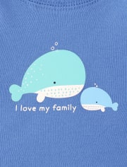 Baby Boys Whale Bodysuit 5-Pack