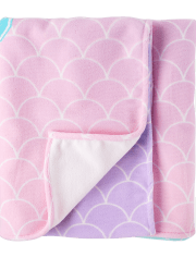 Girls Ombre Mermaid Club Beach Towel