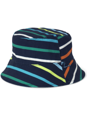 Baby Boys Dino Reversible Bucket Hat