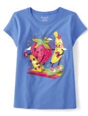 Camisetas estampadas Niña Fruit Skateboard