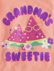 bébé et tout-petit, fille Grandma T-shirt imprimé