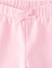 Pantalon de jogging en molleton pour petites filles