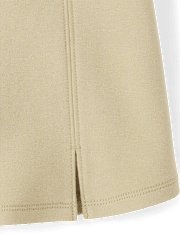 Girls Uniform Ponte Knit A Line Skort