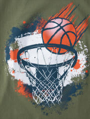 Boys Basketball Graphic Tee