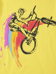 Boys Bicycle Graphic Tee
