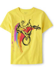 Boys Bicycle Graphic Tee