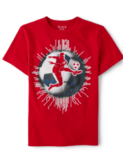 Boys Soccer Graphic Tee