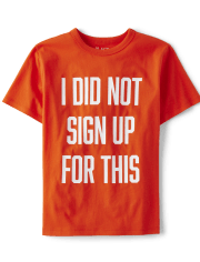 Boys Did Not Sign Up Graphic Tee