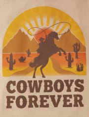 Boys Cowboys Forever Graphic Tee